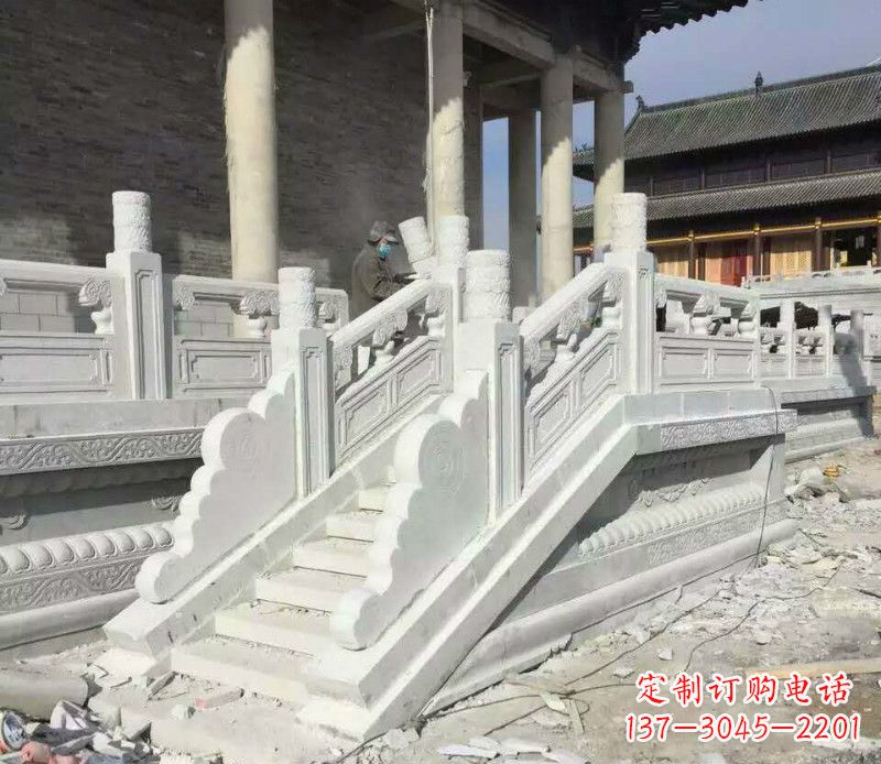 武汉大理石栏板石雕,精美绝伦,让建筑锦上添花