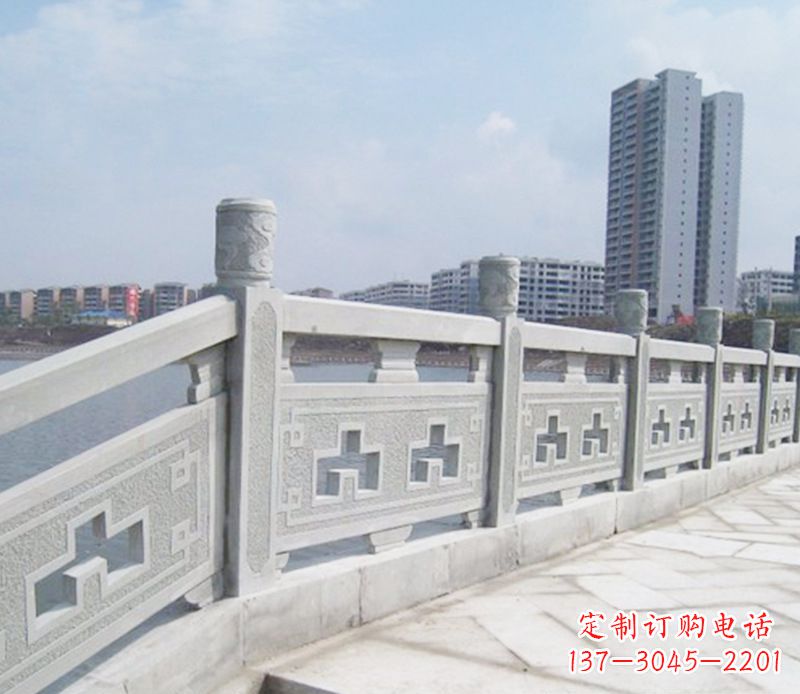 武汉景区大理石栏板石雕_1 (2)