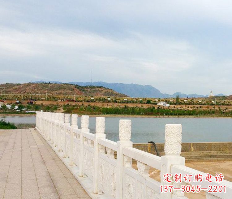 武汉高贵大气的石头栏板雕塑
