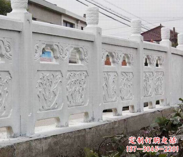 武汉优雅大理石栏板雕塑