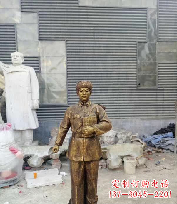 武汉雷锋雕塑,传承志愿精神
