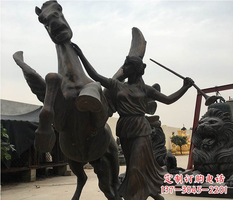 武汉精美马动物铜雕摆件