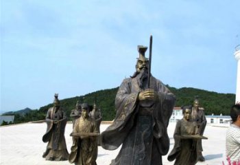 武汉中领雕塑——汉武帝刘彻祭天情景雕塑