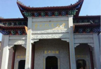 武汉景区三门石雕牌楼，精美绝伦的艺术之作