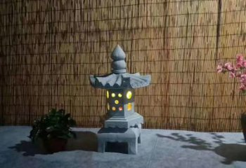 武汉专业设计、制作酒店石灯雕塑