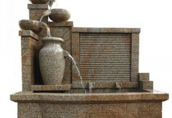 武汉中领雕塑专业定制水槽庭院石雕摆件，它们是…