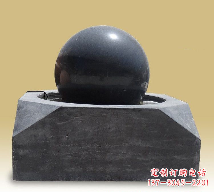 武汉追求卓越的风水球雕塑