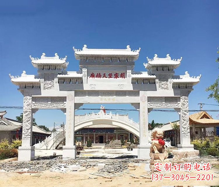 武汉石牌坊的雕刻