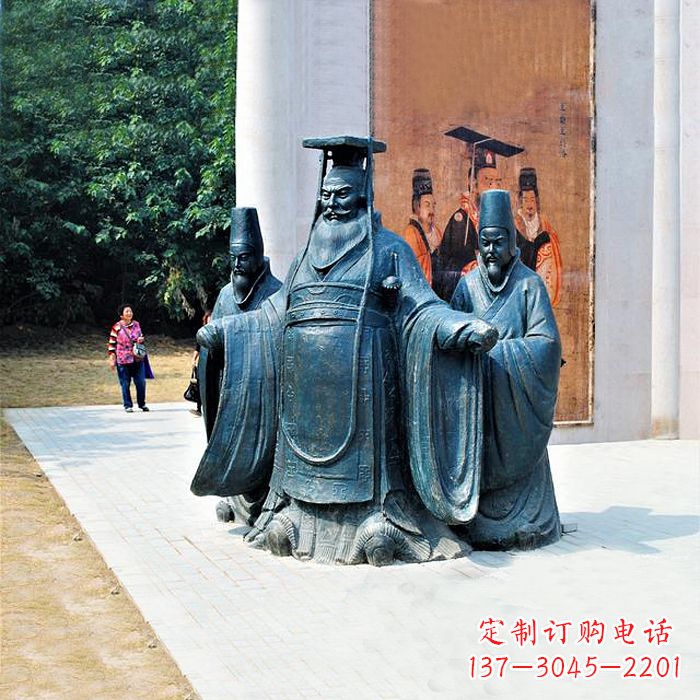 武汉隋文帝杨坚景观雕塑