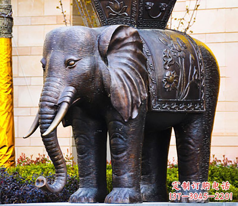武汉铜雕大象