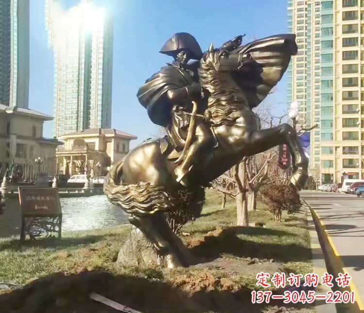 武汉铜雕西方骑马雕塑人物