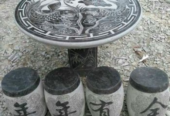 武汉仿古石桌凳，雕刻雅致的完美