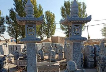 武汉青石仿古石灯雕塑，精美实用