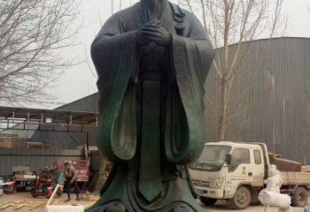 武汉青铜孔子雕塑，传承中华优秀文化