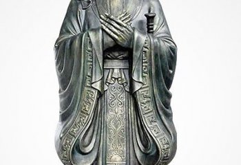 武汉青铜孔子像——独特的品格雕塑