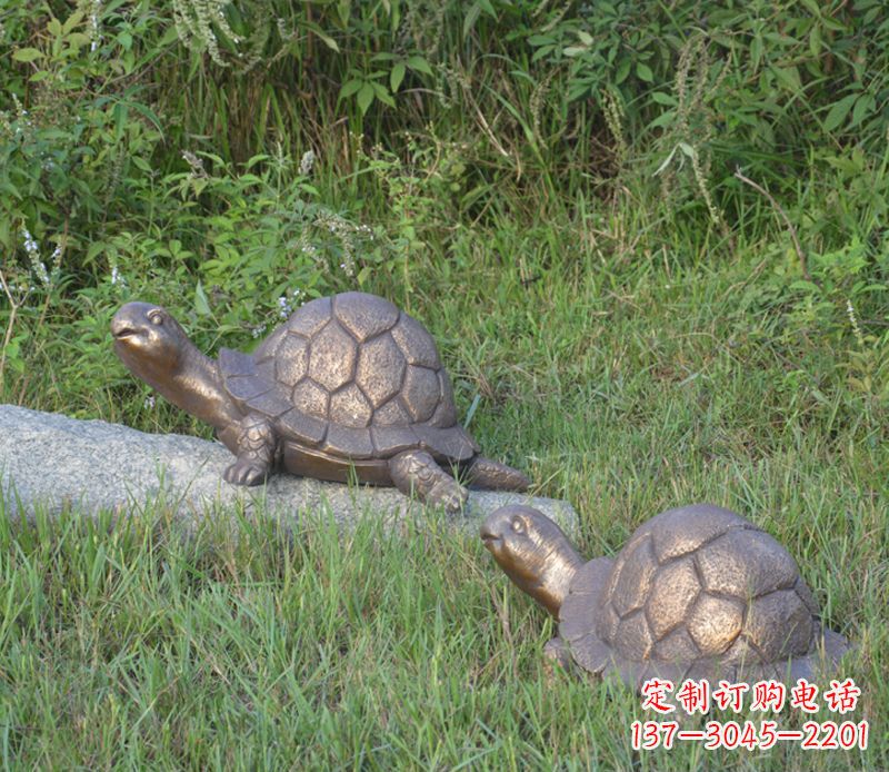 武汉乌龟铜雕