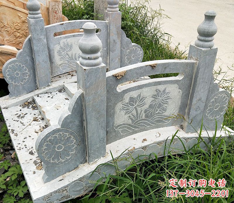 武汉园林仿古石栏板景观石雕_1 (2)