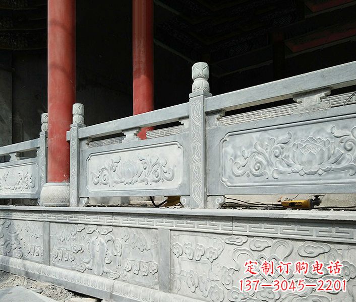 武汉园林仿古石栏板景观石雕_1 (3)