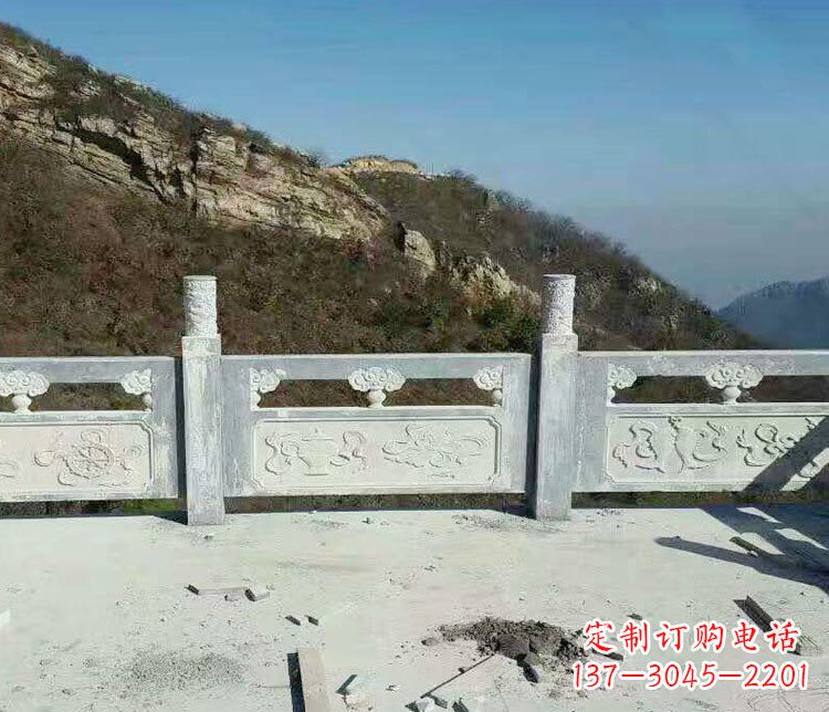 武汉园林仿古石栏板景观石雕_2 (3)