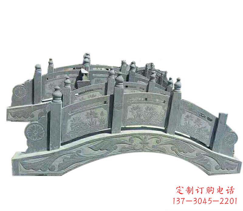 武汉园林仿古石栏板景观石雕_2