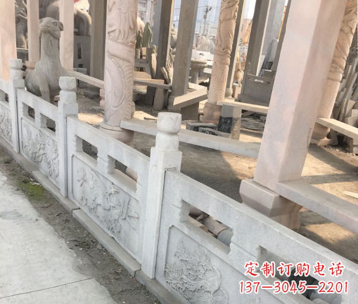 武汉园林景观大理石浮雕栏板石雕