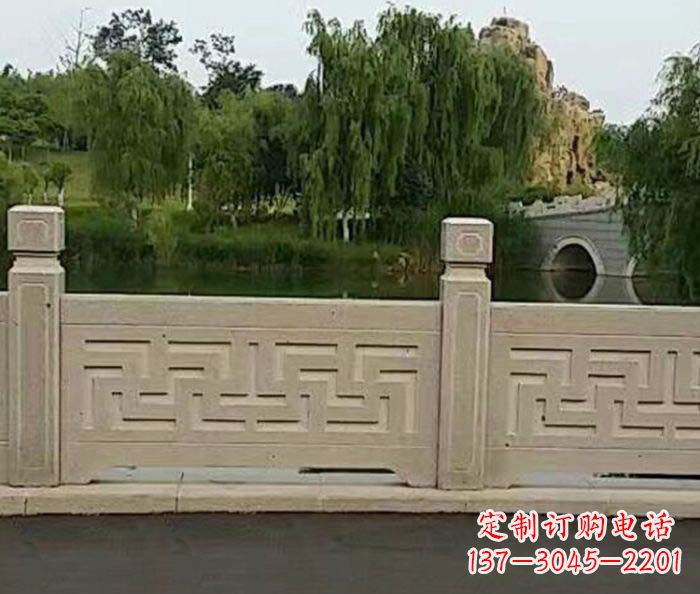 武汉园林景观大理石栏板石雕 (4)