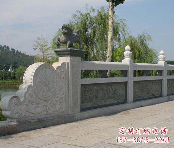 武汉园林景观大理石栏板雕塑