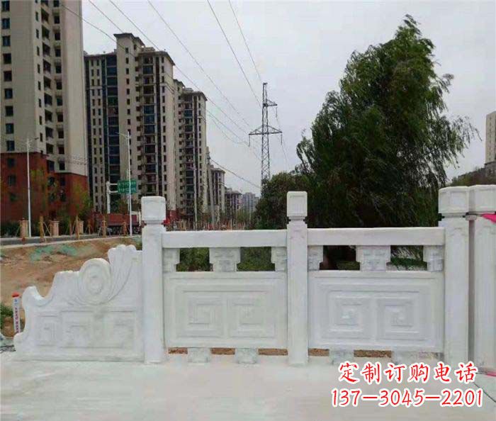 武汉园林景观大理石栏板石雕 (5)
