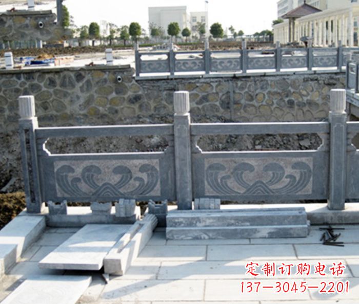 武汉园林景观大理石栏板石雕 (11)