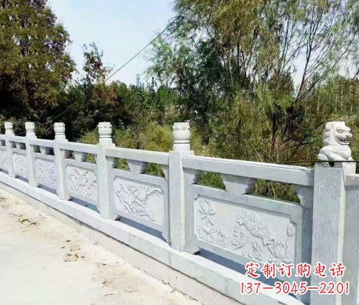 武汉园林景观大理石栏板石雕_1