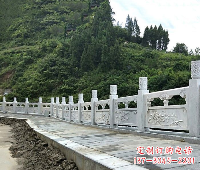 武汉园林景观大理石栏板石雕_2