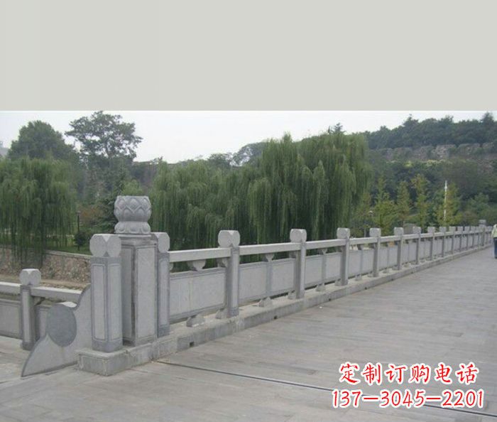 武汉园林景观大理石栏杆石雕 (4)