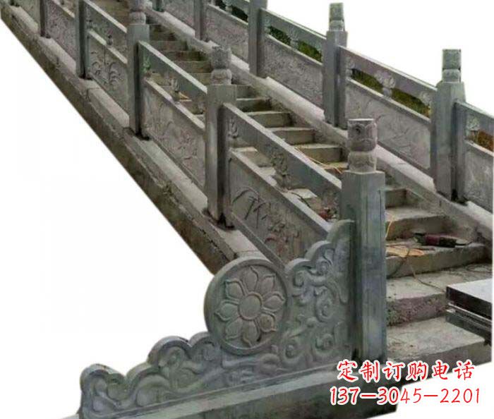 武汉园林景观仿古石雕栏板 (4)