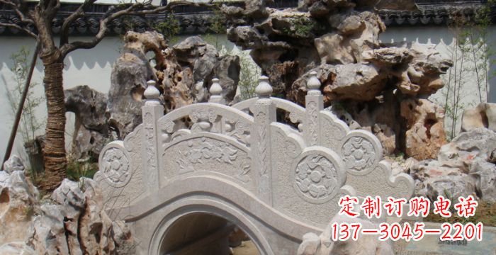 武汉园林小型石拱桥